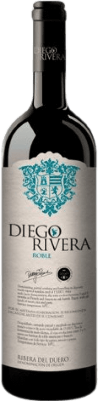 Spedizione Gratuita | Vino Rosso Diego Rivera Rovere D.O. Ribera del Duero Castilla y León Spagna 75 cl