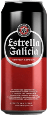 Free Shipping | Beer Estrella Galicia Galicia Spain Can 50 cl