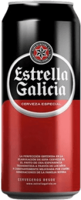 2,95 € | Bière Estrella Galicia Galice Espagne Boîte Métallique Moyenne 50 cl