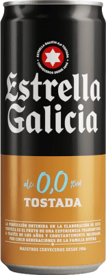 Bière Estrella Galicia Tostada 0,0 Canette 33 cl