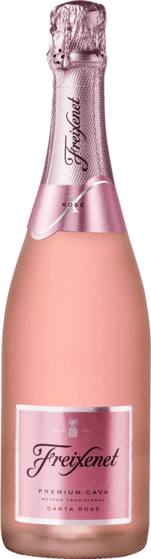 5,95 € | Espumante rosé Freixenet Carta Nevada Rosé Brut D.O. Cava Espanha 75 cl