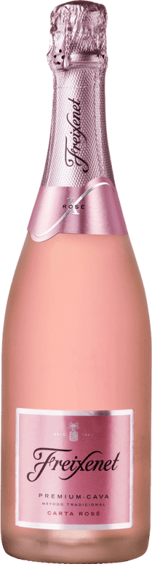 4,95 € Бесплатная доставка | Розовое игристое Freixenet Carta Nevada Rosé брют D.O. Cava