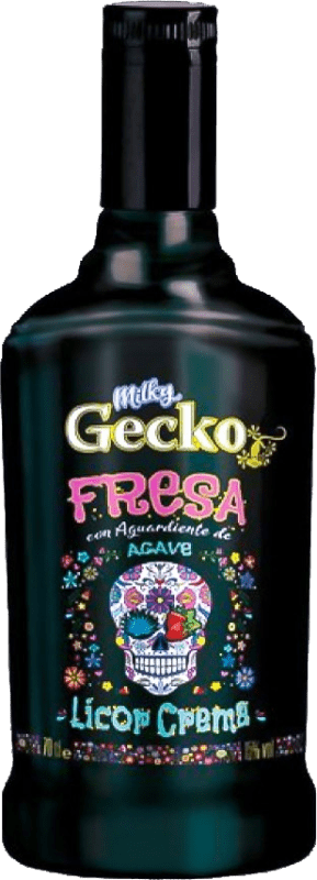 10,95 € | Liqueur Cream Gecko Fresa al Aguardiente de Agave France 70 cl