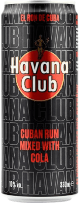 Free Shipping | Soft Drinks & Mixers Havana Club Ron Cola Cuba Can 33 cl