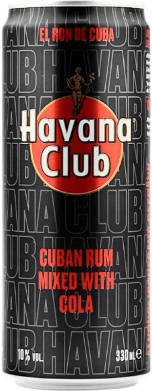 Spedizione Gratuita | Bibite e Mixer Havana Club Ron Cola Cuba Lattina 33 cl