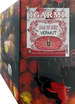 Бесплатная доставка | Вермут Igarmi Испания Bag in Box — вино в коробке 15 L