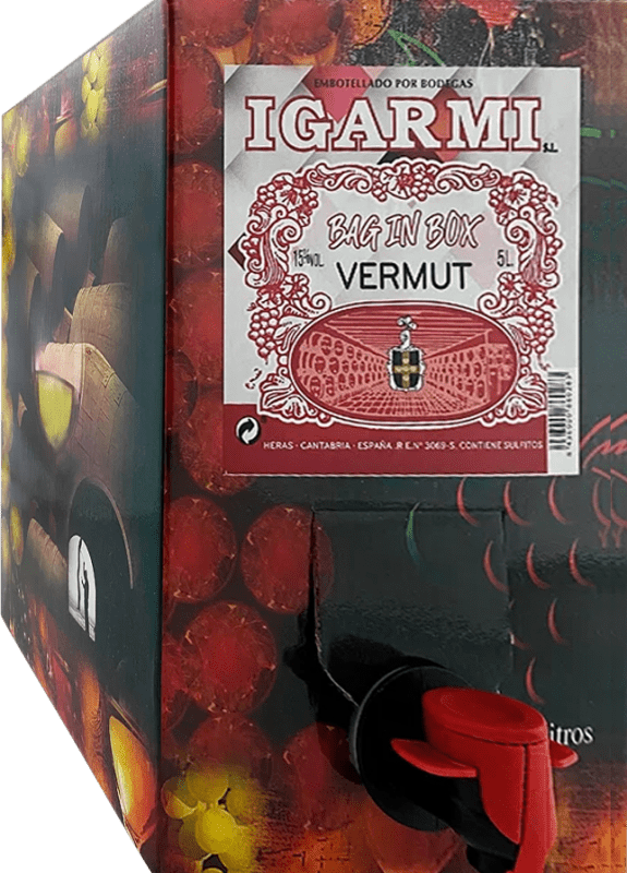 Spedizione Gratuita | Vermouth Igarmi Spagna Bag in Box 15 L