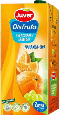 Bibite e Mixer Juver Disfruta Zumo de Naranja Tetrabrick 1 L