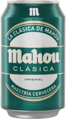 Free Shipping | Beer Mahou Clásica Spain Can 33 cl