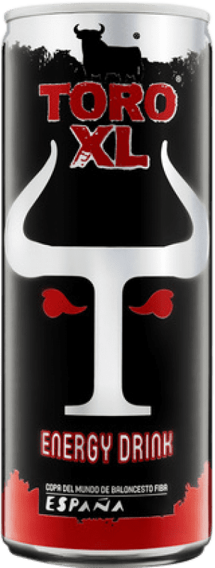2,95 € Envio grátis | Refrescos e Mixers Osborne Toro XL Bebida Energética Lata 25 cl
