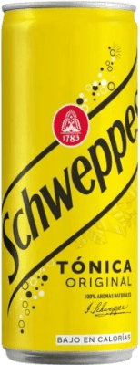 0,95 € | Boissons et Mixers Schweppes Tónica Espagne Boîte 33 cl