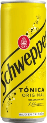 2,95 € Free Shipping | Soft Drinks & Mixers Schweppes Tónica Can 33 cl