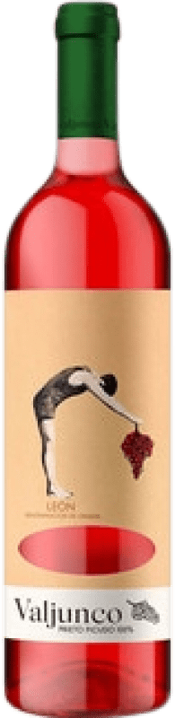 4,95 € | 玫瑰酒 Vile Vinos de León Valjunco Rosado 卡斯蒂利亚莱昂 西班牙 Prieto Picudo 75 cl