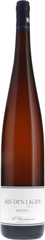 Envoi gratuit | Vin blanc A. Christmann Aus den Lagen Q.b.A. Pfälz Pfälz Allemagne Riesling Bouteille Magnum 1,5 L
