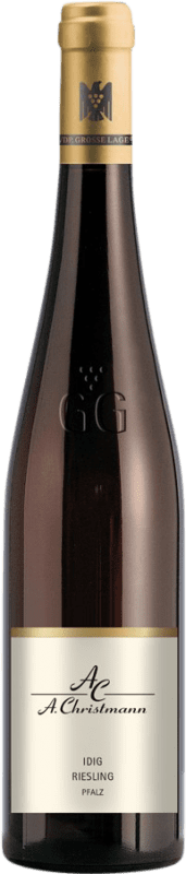 Envío gratis | Vino blanco A. Christmann Idig Seco V.D.P. Grosses Gewächs GG Pfälz Alemania Riesling 75 cl