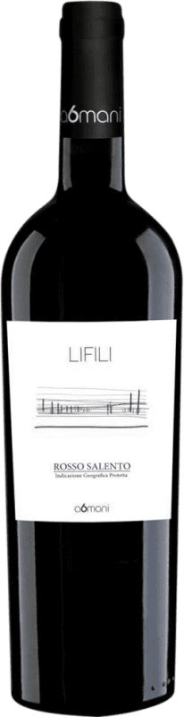 6,95 € 送料無料 | 赤ワイン a6mani Lifili Rosso I.G.T. Salento
