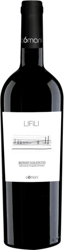 Бесплатная доставка | Красное вино a6mani Lifili Rosso I.G.T. Salento Италия Sangiovese, Malvasia Black, Aglianico 75 cl