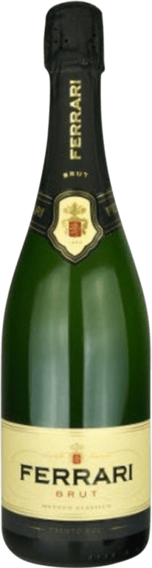 Envoi gratuit | Blanc mousseux Abate Nero Brut D.O.C. Trento Trentin Italie Prosecco 75 cl