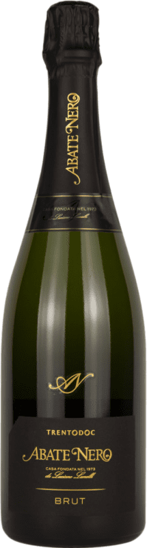 Envio grátis | Espumante branco Abate Nero Brut D.O.C. Trento Trentino Itália Prosecco 75 cl Envio grátis | Espumante branco Abate Nero Brut D.O.C. Trento Trentino Itália Prosecco 75 cl