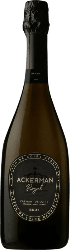 24,95 € | Белое игристое вино Ackerman Royal брют A.O.C. Crémant de Loire Луара Франция 75 cl