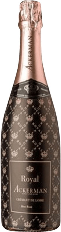 19,95 € | Rosé Sekt Ackerman Royal Brut — Herb Rosé A.O.C. Crémant de Loire Loire Frankreich Pinot Noir — Spätburgunder 75 cl
