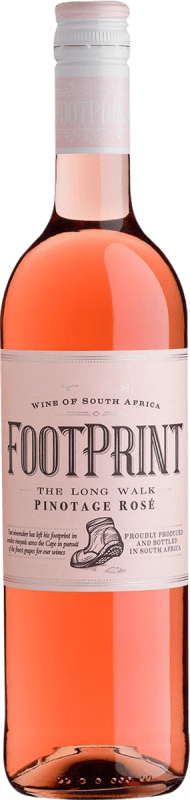 Free Shipping | Rosé wine African Pride Footprint Rosé W.O. Western Cape Western Cape South Coast South Africa Muscat of Alexandria, Pinotage 75 cl