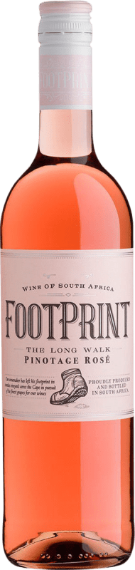 Free Shipping | Rosé wine African Pride Footprint Rosé W.O. Western Cape Western Cape South Coast South Africa Muscat, Pinotage 75 cl