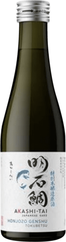 15,95 € Бесплатная доставка | Саке Akashi-Tai Honjozo Genshu Tokubetsu треть литровая бутылка 30 cl