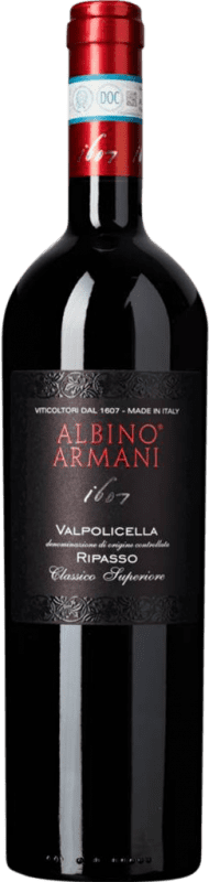 23,95 € | Red wine Albino Armani Classico D.O.C. Valpolicella Ripasso Venecia Italy Corvina, Rondinella, Corvinone 75 cl