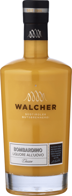 Spedizione Gratuita | Liquori Alfons Walcher Bombardino Eierlikör D.O.C. Friuli Isonzo Friuli-Venezia Giulia Italia 70 cl