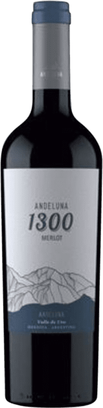 14,95 € | 红酒 Andeluna 1300 I.G. Mendoza 阿根廷 Merlot 75 cl