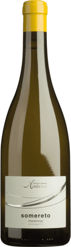 Envio grátis | Vinho branco Cantina Andrian Somereto D.O.C. Südtirol Alto Adige Tirol del Sur Itália Chardonnay 75 cl