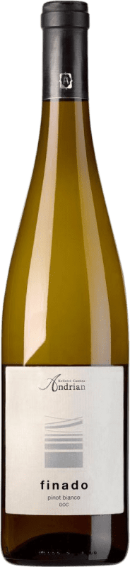 13,95 € Envío gratis | Vino blanco Cantina Andrian Finado D.O.C. Trentino