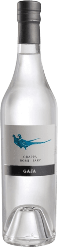 Free Shipping | Grappa Gaja Rossj Bass Piemonte Italy Chardonnay Medium Bottle 50 cl