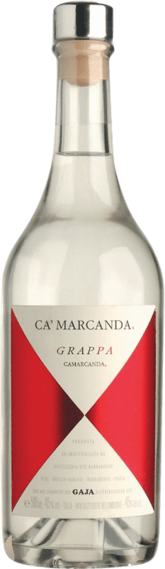 75,95 € Envio grátis | Aguardente Grappa Gaja Ca'Marcanda I.G.T. Toscana Garrafa Medium 50 cl