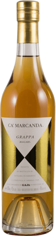 49,95 € Envio grátis | Aguardente Grappa Gaja Magari I.G.T. Toscana Garrafa Medium 50 cl