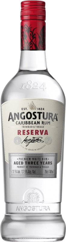 Envoi gratuit | Rhum Angostura White Rum D.O.C. Lugana Lombardia Trinité-et-Tobago 3 Ans 1 L