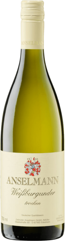 8,95 € | 白ワイン Anselmann ドライ Q.b.A. Pfälz Pfälz ドイツ Pinot White 75 cl