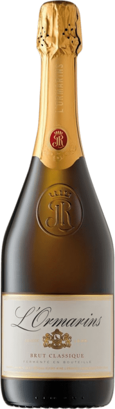 送料無料 | 白スパークリングワイン Anthonij Rupert L'Ormarins Classique Brut D.O.C. Chiaretto Riviera del Garda Classico Franschhoek 南アフリカ Nebbiolo, Chardonnay 75 cl