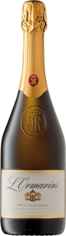 Envoi gratuit | Blanc mousseux Anthonij Rupert L'Ormarins Classique Brut D.O.C. Chiaretto Riviera del Garda Franschhoek Afrique du Sud Nebbiolo, Chardonnay 75 cl