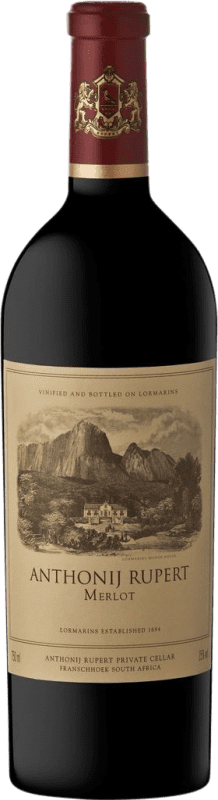 Spedizione Gratuita | Vino rosso Anthonij Rupert D.O.C. Garda Franschhoek Sud Africa Merlot 75 cl