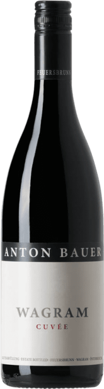 14,95 € Envío gratis | Vino tinto Anton Bauer Cuvée Seco D.A.C. Wagram