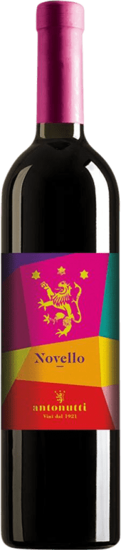 Free Shipping | Red wine Antonutti Novello D.O.C. Cerasuolo d'Abruzzo Friuli-Venezia Giulia Italy 75 cl