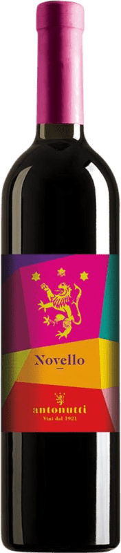 8,95 € Spedizione Gratuita | Vino rosso Antonutti Novello D.O.C. Cerasuolo d'Abruzzo