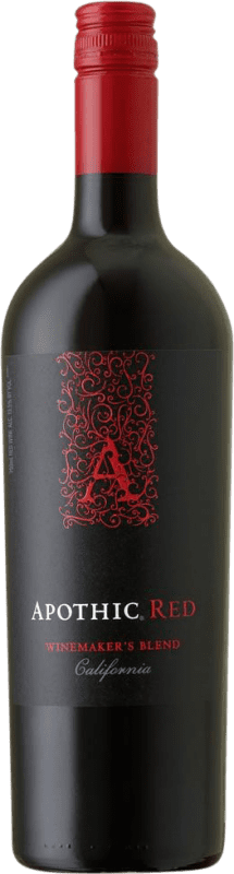 免费送货 | 红酒 Apothic Red D.O. Valle de Limarí Valle del Limarí 智利 Merlot, Cabernet Sauvignon, Nebbiolo, Zinfandel 75 cl