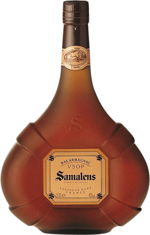 免费送货 | 阿马尼亚克 Samalens VSOP Very Superior Old Pale — 特优陈年淡色 I.G.P. Bas Armagnac 法国 70 cl