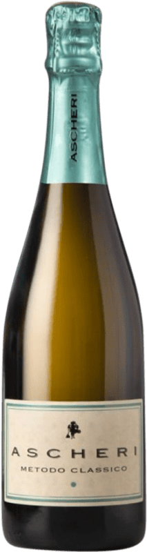 58,95 € 送料無料 | 白スパークリングワイン Ascheri Metodo Classico Brut D.O.C. Piedmont