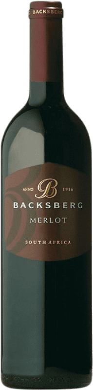 Бесплатная доставка | Красное вино Backsberg Coastal Region Южная Африка Merlot 75 cl