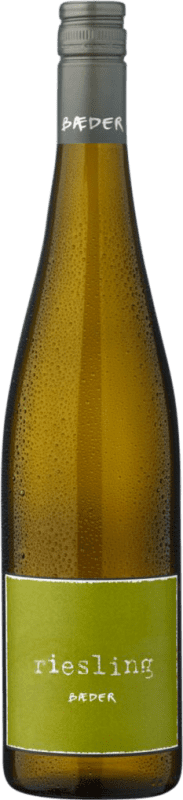 Spedizione Gratuita | Vino bianco Bäder Secco Q.b.A. Rheinhessen Rheinhessen Germania Riesling Biologico 75 cl