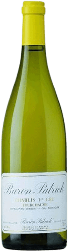 Бесплатная доставка | Белое вино Baron Patrick Fourchaume Blanc A.O.C. Chablis Premier Cru Бургундия Франция Chardonnay 75 cl